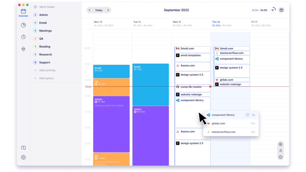 Timeular automatic time tracking